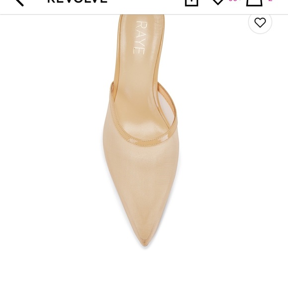 Revolve Raye Anastasia Mule In Beige - Picture 4 of 4